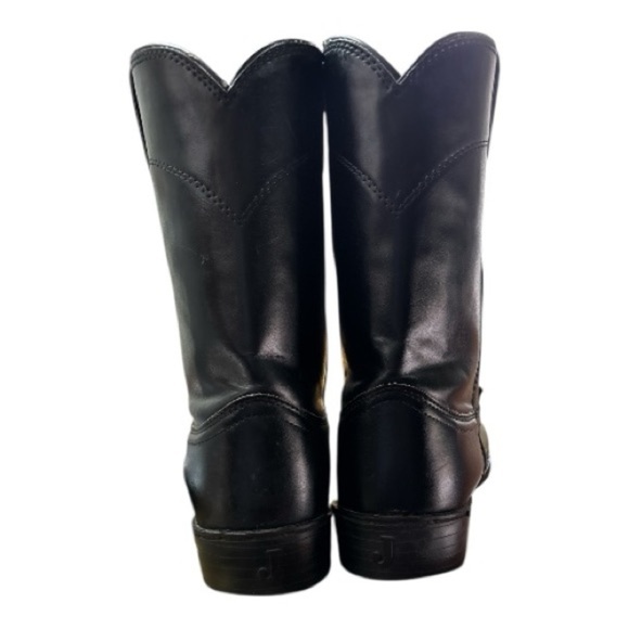 Pair of Justin Men\'s Basic Black Boots main image 6